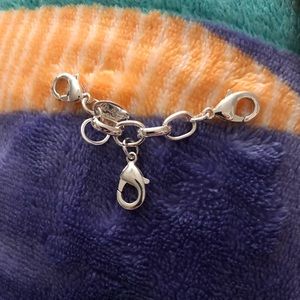 Origami Owl Silver Locket Extender New